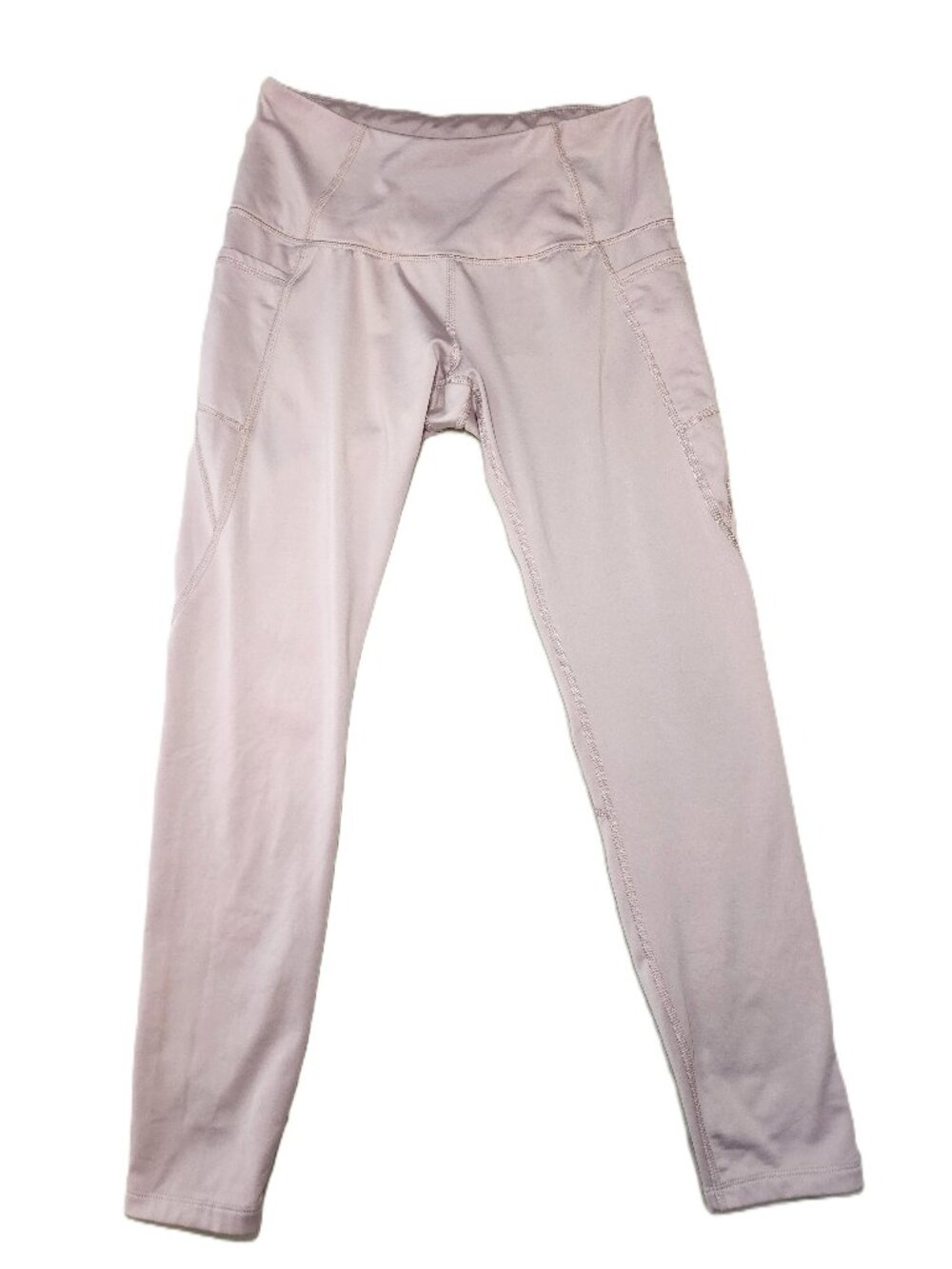 Apana Pink High Waisted Pocket Leggings Size Medium